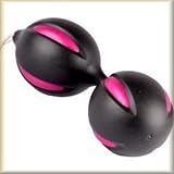 Original BenWa SmartBalls- Kegel Exercise Ben-Wa Balls with Pouch assorted colors like Silver Black