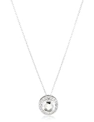 Kalan by Suzanne Kalan Round White Topaz Necklace