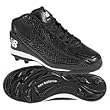 YF447MBK New Balance YF447 Mid-Rise Kid's Football Cleat, Size: 01.0, Width: WIDE
