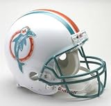 Miami Dolphins 1980-96 Throwback Riddell Deluxe Replica Helmet