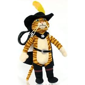 Shrek : 12 Puss In Boots the Cat Plush Figure Doll Toy by Shrek