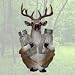 Venison Spice Sitting Deer Salt & Pepper Shaker Set