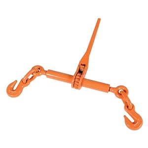 t Load Binder with 3 Take Up, Steel, 5400 lbs W