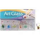 Buy Art Glass Wine Charms Assorted Sea Life Theme by Art Glass Wine Charms