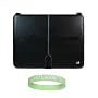 Dell Inspiron Mini 12 Black Melrose Leather Series Netbook Carrying Case + A Live*Laugh*Love Wrist Band!!! (Laptop Not Included)