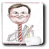 Londons Times Funny Panel Hollywood Cartoons - John Candy Memorial - Mouse Pads