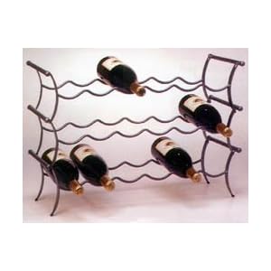 The Wine Lounge - Stackable 6 Bottle Rack from Oenophilia by Oenophelia