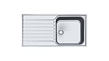 Franke Ascona ASX611-100 Large Bowl kitchen Sink in Stainless Steel by FRANKE [並行輸入品]