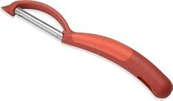 Kuhn Rikon Piranha Swivel Peeler, Red