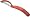 image Kuhn Rikon Piranha Swivel Peeler, Red