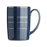 Thomas O'Brien Tiago Slate Blue Fine Porcelain Grande Mug, 20 Oz.