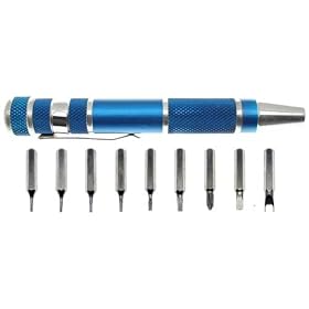 SE Precision Screwdriver Set, 9 Pieces