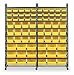 Storelogic 1UGK8 Bin Storage Rack, Single Sided, W 66, D 15