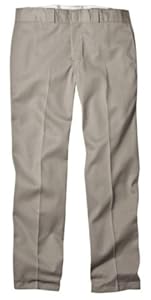 Dickies Men's Original 874 Work Pant, Stone, 44x30