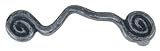 Atlas Homewares 2163-CO 3-3/4-Inch Signature Scroll Wave Pull, Charcoal