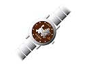 Chipie - 5202202 - Montre Enfant Acier - Quartz Analogique - Cadran Marron - Bracelet Acier Extensible