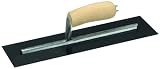 Deals MARSHALLTOWN The Premier Line 12242 24-Inch by 4-Inch Blue Steel Finishing Trowel with Curved Wood Handle