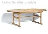 Oxford BT88TA 88 Inch Butterfly Table