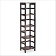 Winsome Espresso 4 - Section Storage Shelf