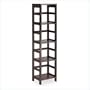 Winsome Espresso 4 - Section Storage Shelf