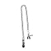 Spartacus Broad Tip Nipple Clamps with Adjustable Link Chain