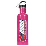 Chicago Cubs 26oz Stainless Steel Water Bottle (Pink) Pink Stainless Steel Water Bottle