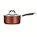 Tramontina Style 01 Covered Sauce Pan Ceramica 3-Quart Metallic Copper, 80110/049DS