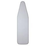 Homz Silver Silicone Drawcord Ironing Board Cover - No Pad Fits Boards 13 - 15 X 53 - 55
