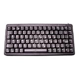 G84 Slim Line 83KY Engh/hebr Combo USB/PS2 Laser Keycaps Blk