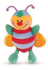 Childrens Toyshop  Toys : Baby Gund Buggy Gigglers Red & Blue