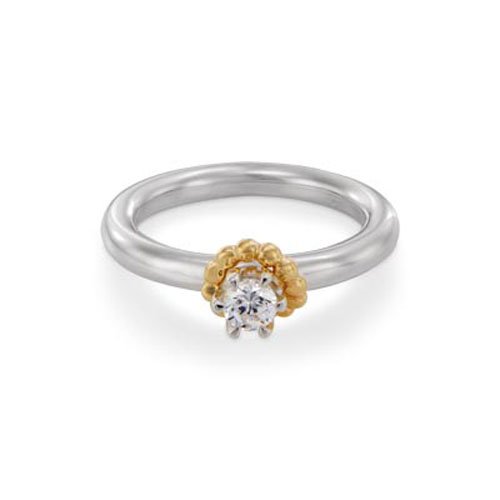 PANDORA Damen-Ring  Sterling-Silber 925  19379CZ-50 Preisvergleich
