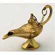 5 Brass Aladdin Genie Lamps: Incense Burners