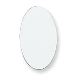 14K White Gold Oval Stamping Disc 14K White Gold Oval Stamping Disc