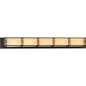 Progress Lighting P7140-46EB 2-Light Arts and Crafts Wall Sconce, Weathered Bronze