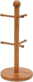 Lipper International Bamboo Mug Tree