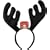 Stag Night Antlers - Black