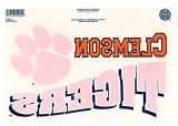 University Of Clemson Tigers Large Reusable Static Window Cling