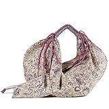 Slouchy Canvas Carry-All Diaper Bag by Amy Kathryn - (Lilac)