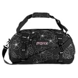 JanSport Dufflepack, Black/White Hawaiian Outline