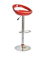 Evergreen House Set Taburete de bar 2 Uds. Rojo