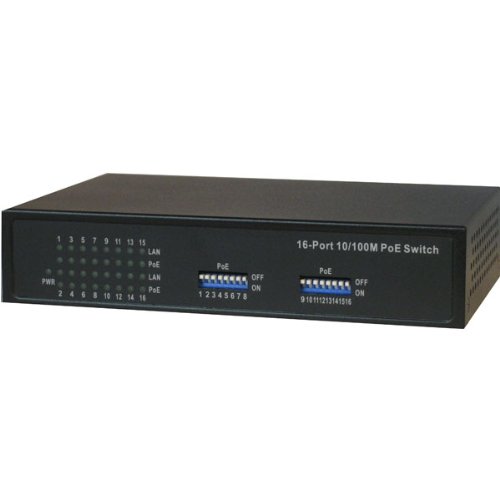 16 Port Network POE Switch (Up to 120W)