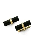 14k Gold and Onyx Cufflinks