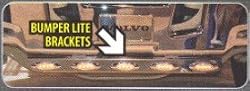 Volvo VHD Bumper Lite Bracket 5 M1 Lights