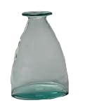Tag Verde Green Glass Bottle Vase, Large, 13.75-Inches Tall