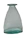 Tag Verde Green Glass Bottle Vase, Large, 13.75-Inches Tall