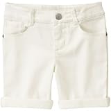 GYMBOREE(ジンボリー) カフバミューダショーツ ホワイト ボトムスショートパンツ 4歳【並行輸入】