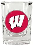 Wisconsin Badgers Square Shot Glass