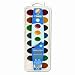 Dixon Washable 16-Color Semi-Moist Cake Waterrcolor