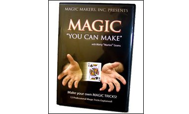 Magic You Can Make with Marty Martini' Grams, DVD - 12 Professional Magic Tricks Explained