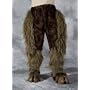 Beast or Goat (Satyr) Legs (Brown) Fur Leggings Adult Accessory